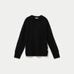 Pull manches longues noir femme