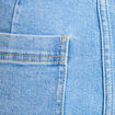 Short mom en jean denim bleach femme