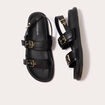 Sandales noir femme