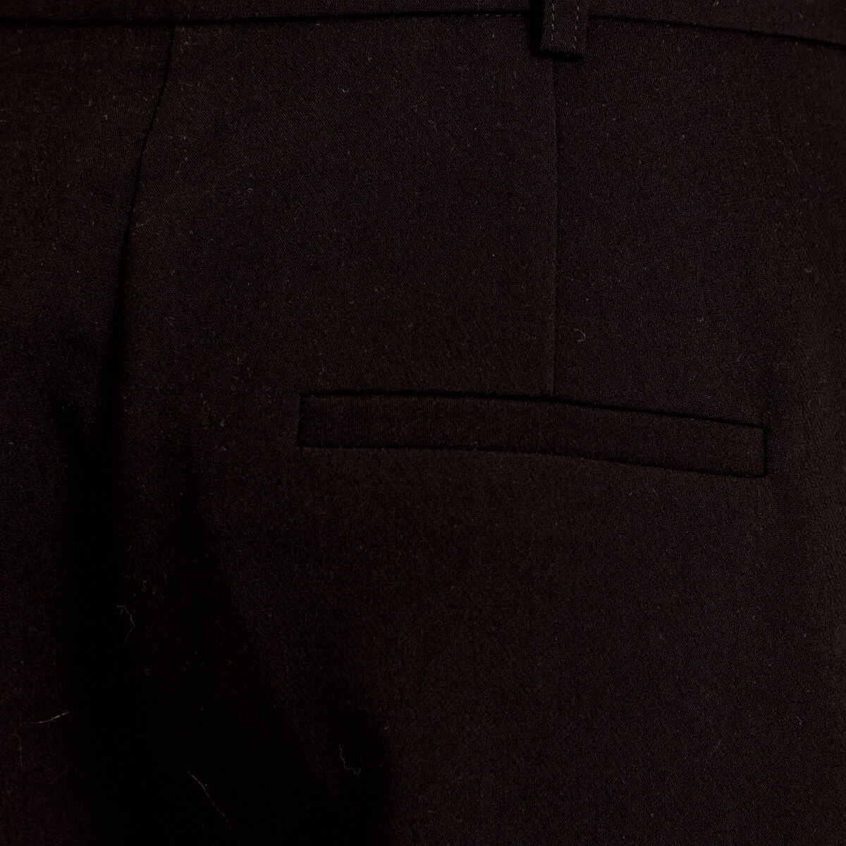 Pantalon bootcut taille standard noir femme