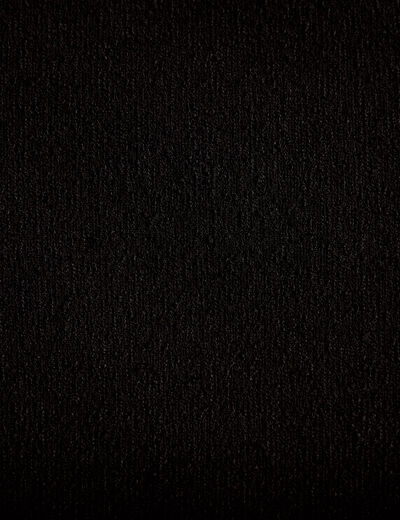 Robe bi-mati&egrave;re droite sans manches noir femme