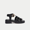 Sandales noir femme
