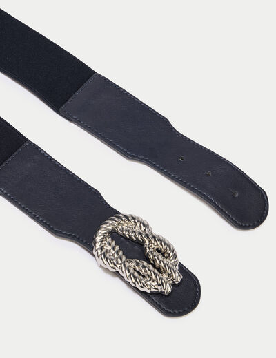 Ceinture bleu marine femme