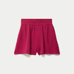 Short fluide regular rouge femme
