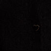 Gilet boutons coeur noir femme