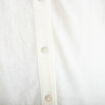 Blouse col V manches 3/4 ecru femme