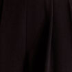 Pantalon large ceinture bijou noir femme