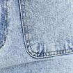 Jean wide leg cropped taille haute denim triple stone femme