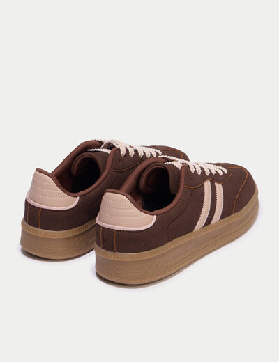 Basket bordeaux femme