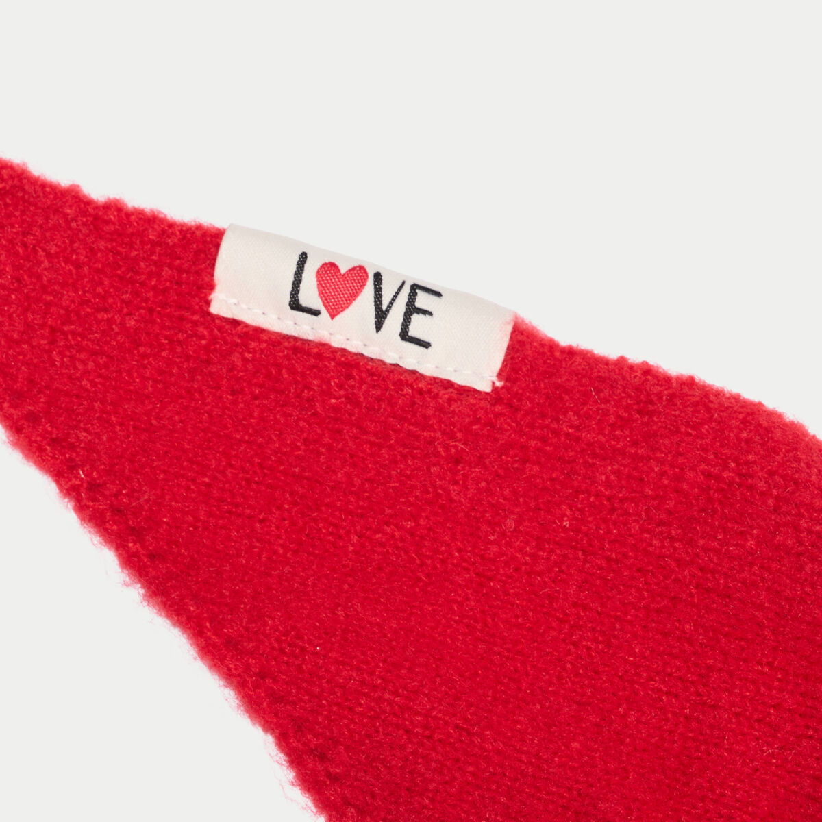 Foulard fluide rouge femme