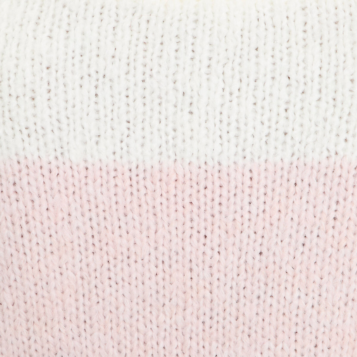 Pull manches longues ecru femme