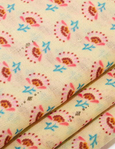 Foulard jaune femme