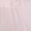 Blouse manches longues rose clair femme