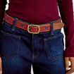 Jean bootcut ceinture amovible denim brut femme