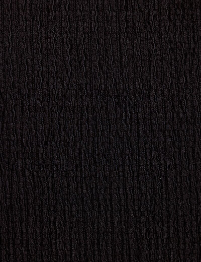 Blouse cintr&eacute;e sans manches col v noir femme