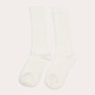 Chaussettes hautes ecru femme