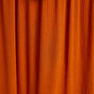 Jupe longue pliss&eacute;e &eacute;vas&eacute;e orange fonc&eacute; femme