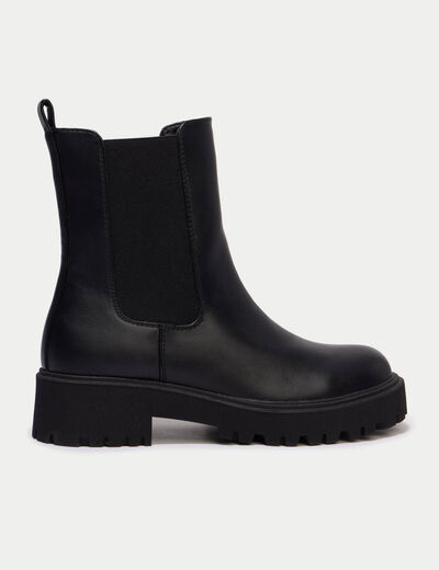 Bottines noir femme