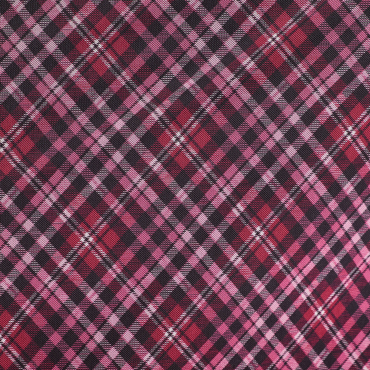Jupe longue &eacute;vas&eacute;e rouge cerise femme