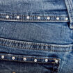 Jean bootcut taille basse denim triple stone femme