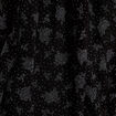 Jupon &eacute;vas&eacute; longueur 3/4 en voile noir femme