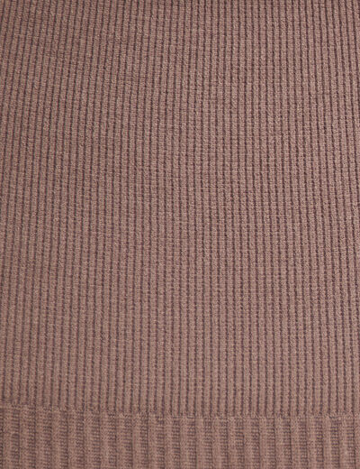 Short cycliste sans couture marron clair femme