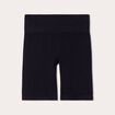 Short cycliste sans couture noir femme