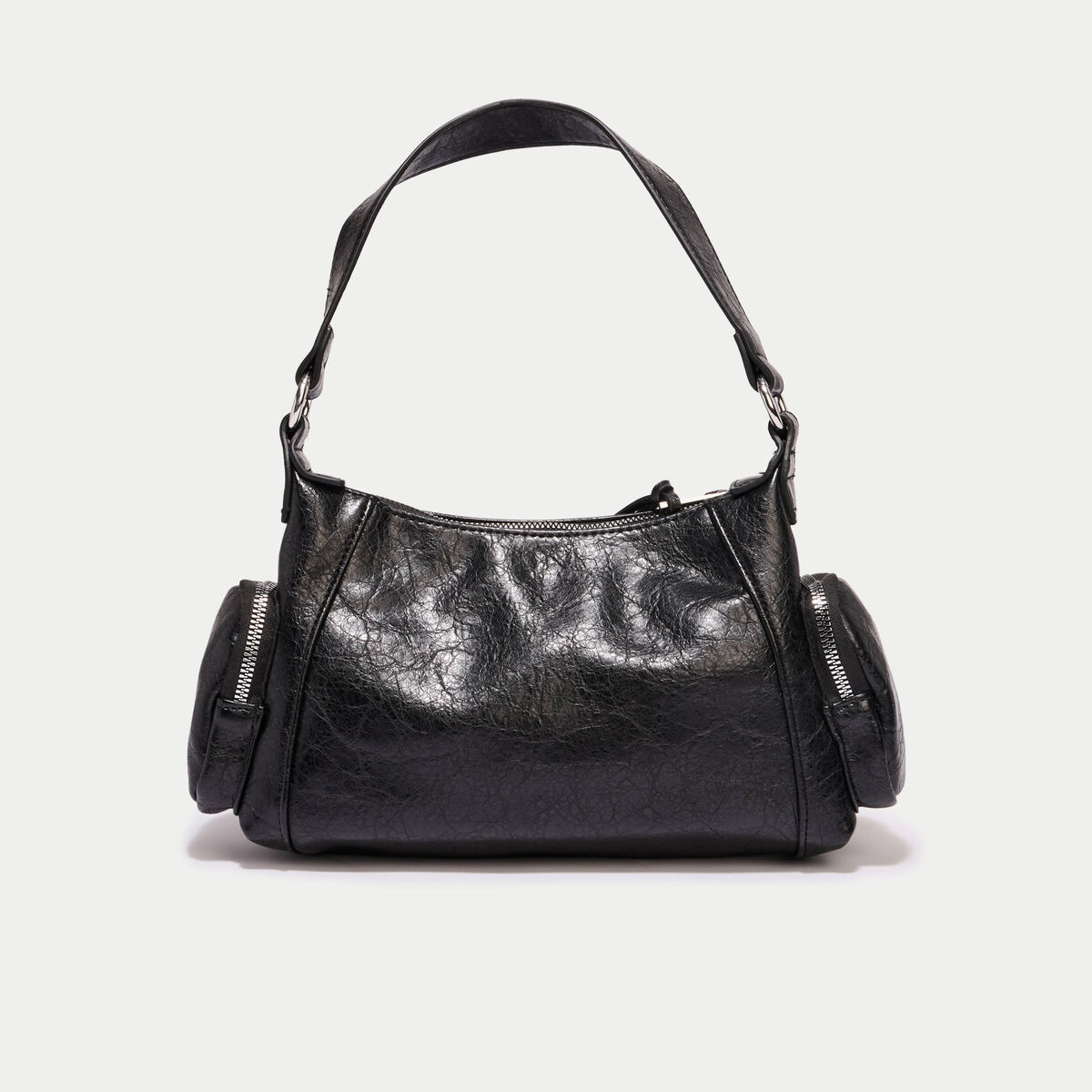 Sac port&eacute; &eacute;paule noir femme