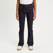 Jeans flare denim brut femme