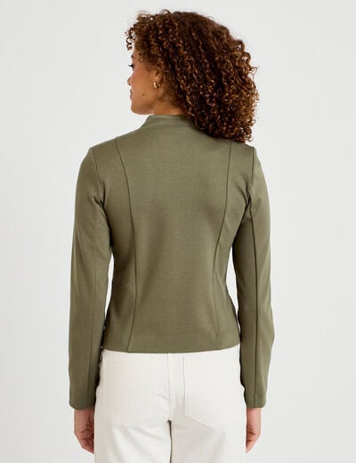 Veste officier vert kaki femme