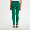 Jeans slim 5 poches vert &eacute;meraude femme