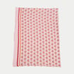 Foulard rose clair femme