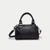Sac port&eacute; main noir femme