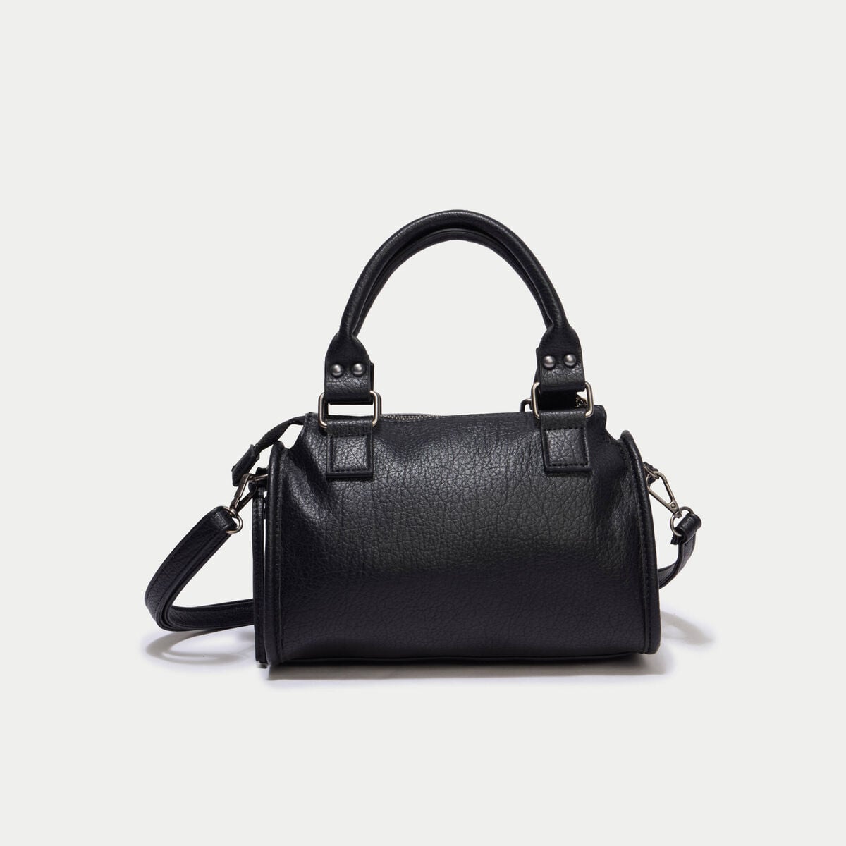 Sac port&eacute; main noir femme