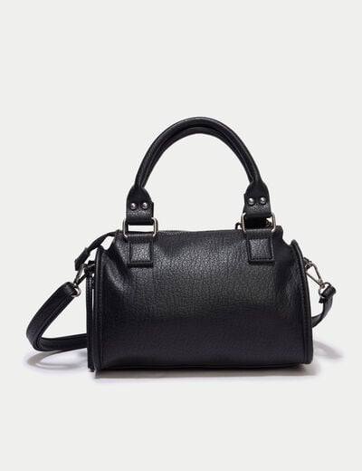 Sac port&eacute; main noir femme