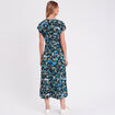 Robe longue &eacute;vas&eacute;e noir femme