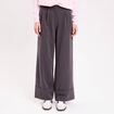 Pantalon large taille standard gris clair femme