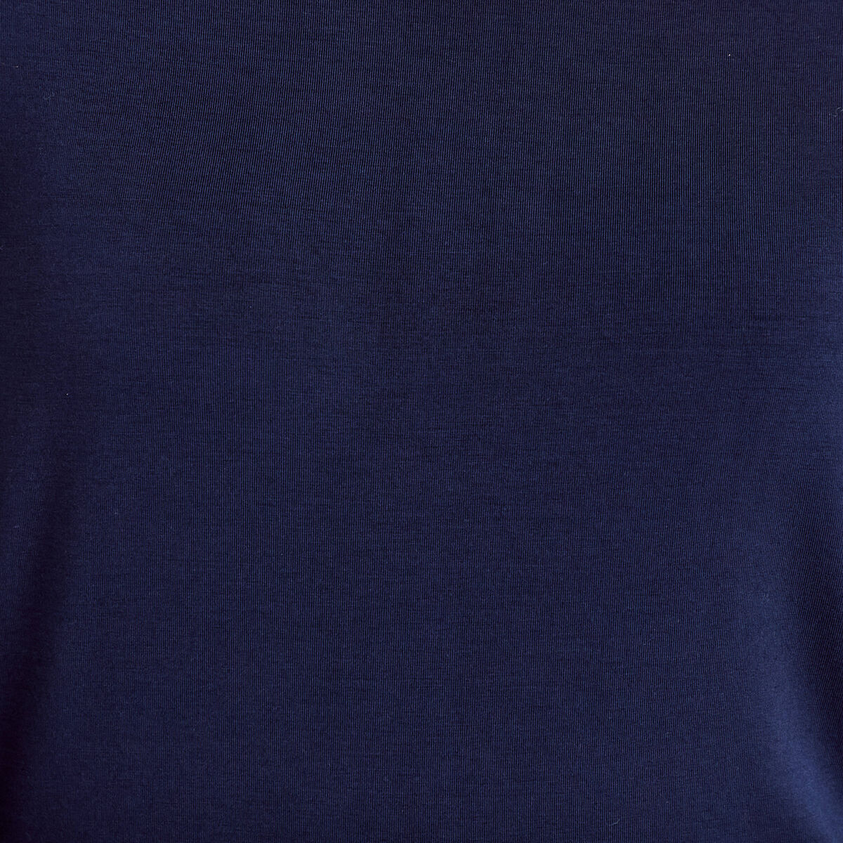 T-shirt col bateau manches longues bleu marine femme