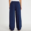 Pantalon bootcut taille standard bleu femme