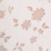 Blouse ajour&eacute;e col montant dentelle ivoire femme