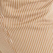 Pantalon chino 7/8&egrave;me taille &eacute;lastiqu&eacute;e taupe femme