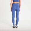 Leggings taille haute bleu fonc&eacute; femme