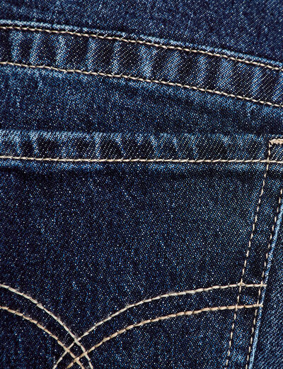 Jean bootcut taille basse denim stone femme
