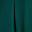 Blouse manches longues vert fonc&eacute; femme