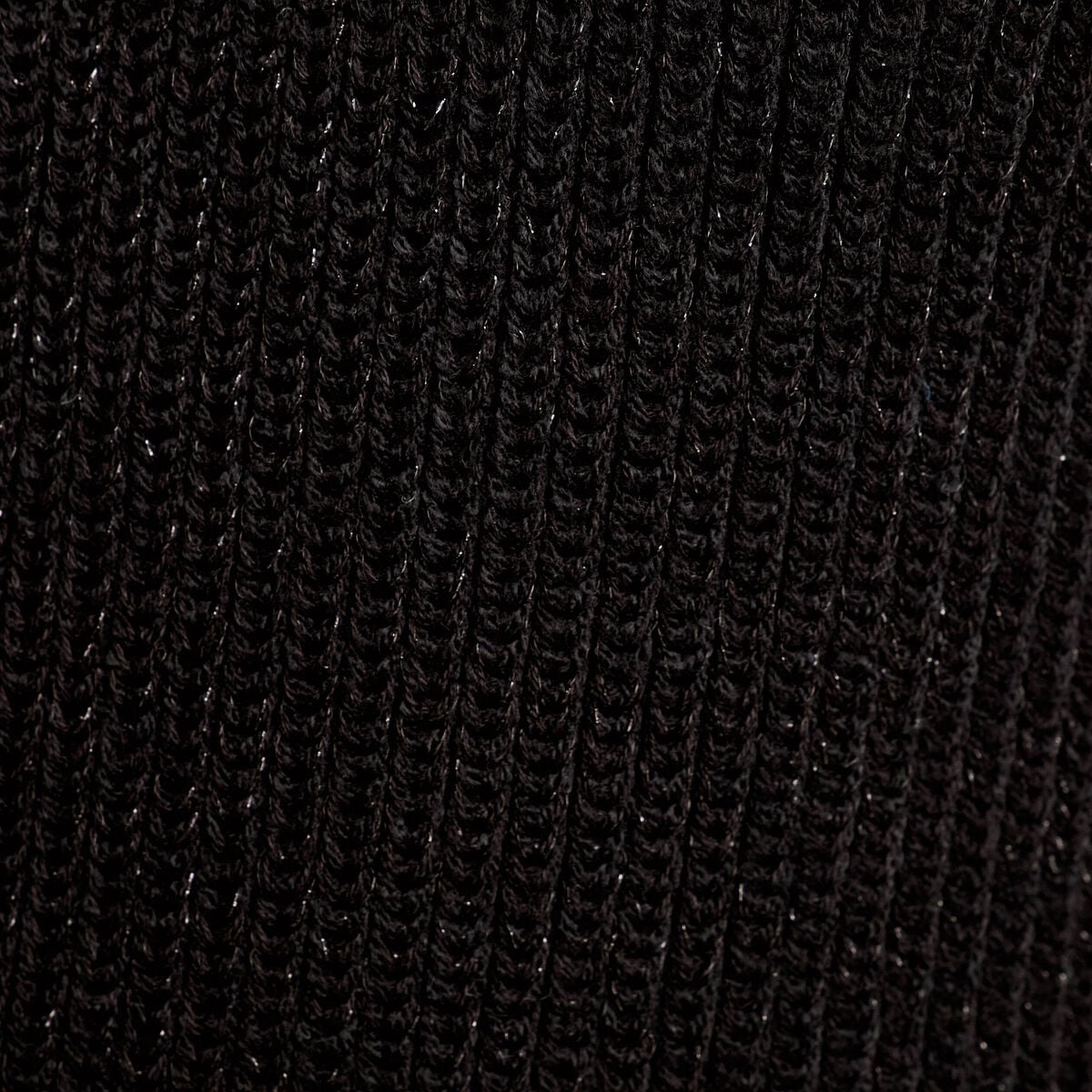 Pull manches longues noir femme