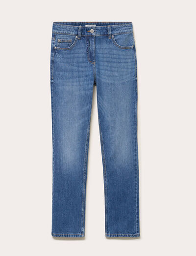 Jean slim taille standard denim double stone femme