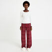 Pyjama manches longues rose femme