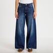 Jean wide leg taille standard denim stone femme