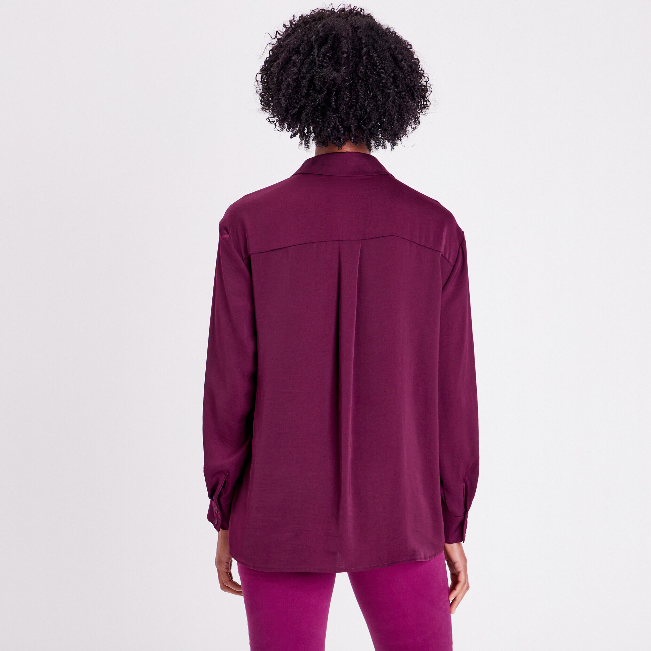 Chemise Habillée Fille Truly Me Manches Longues - Couleur Prune/rose/blanc, Taille 12, Neuve Avec étiquette
