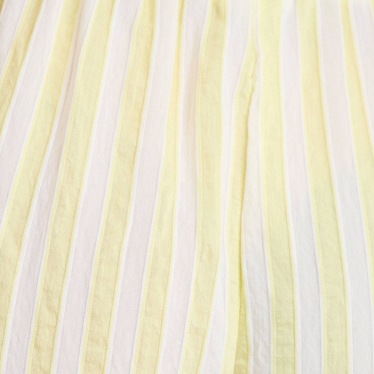 Pantalon large fluide taille standard jaune femme